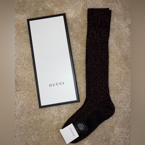 Gucci glitter socks US 8 - Picture 1 of 3